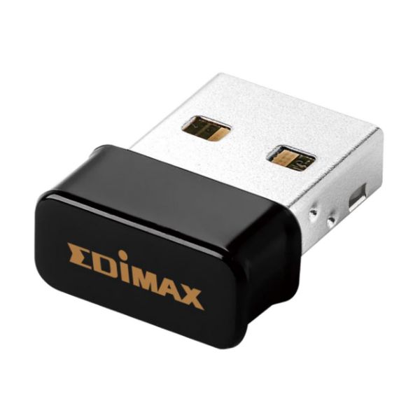 EDIMAX EW-7611ULBV2 - N150 Wireless NANO USB adapter + Bluetooth 42 Smart Bluetooth Easy setup wizard