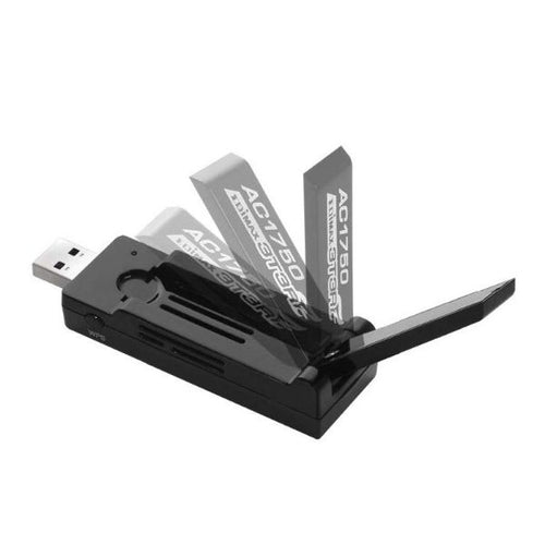 EW-7833UAC - EDIMAX EW-7833UAC - AC1750 Wireless Dual-Band USB3.0 Adapter w/ 180 Adjustable Antenna