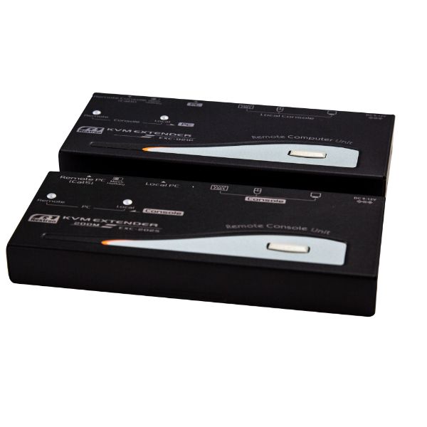 REXTRON EXC2022C - Console Extender Allows VGA mouse & keyboard signals to be extended up to 200m using Cat7