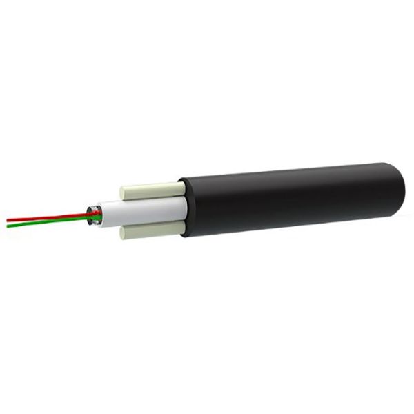 DYNAMIX F-LTGOS202-M - OS2 2 Core Single Mode Aerial & Duct Access Loose Tube Fibre Cable Roll Cut & Measure. Gel Filled.
