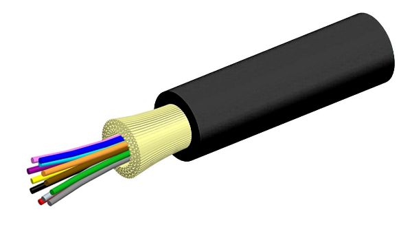 DYNAMIX F-TBOM306-M - OM3 6 Core Multimode Tight Buffered Distribution Series Fibre Cable Roll Cut & Measure