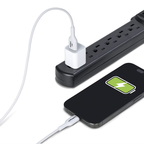 StarTech.com USB2AC2MNCWHE - 2m USB-A to USB-C Charging Cable White