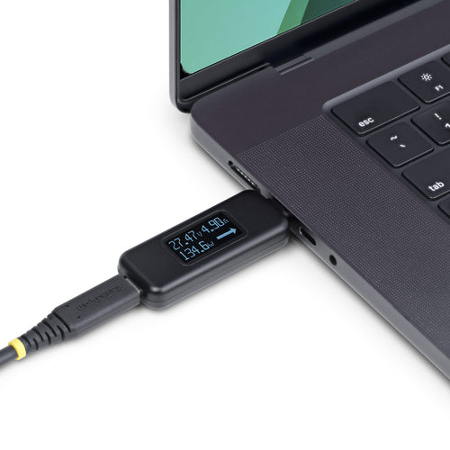 StarTech.com USBC-PWRTESTER - USB-C Power Tester Digital Multimeter