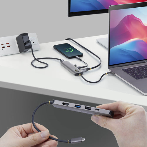 StarTech.com 164B-USBC-MULTIPORT - USB-C HDMI Multiport Hub 4K 60Hz