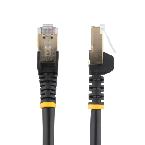 STARTECH.COM 7M CAT6A ETHERNET CABLE - BLACK - SNAGLESS RJ45 CONNECTORS, LTW