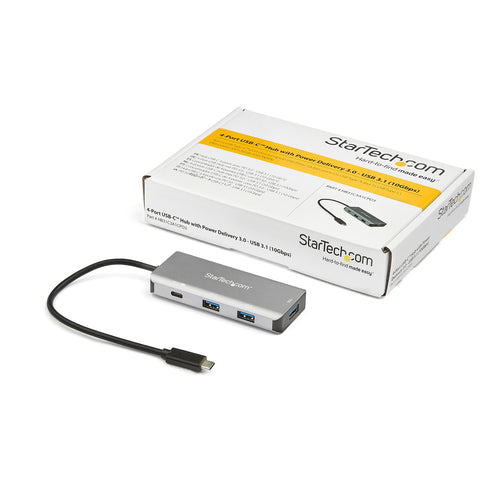 StarTech.com HB31C3A1CPD3 - USB-C HUB -4PORT - USBC/A PD 3.0