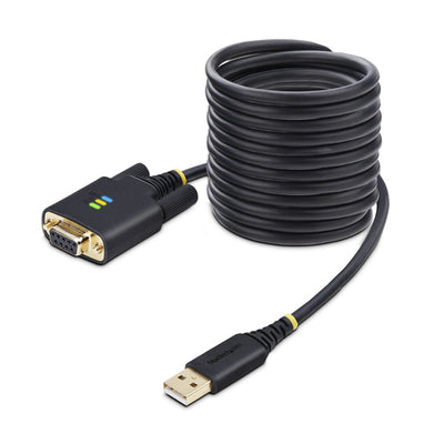 StarTech.com 1P10FFCN-USB-SERIAL - 10ft/3m USB to Null Modem Serial Cable