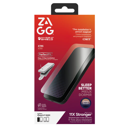 ZAGG InvisibleShield Glass XTR5, Apple iPhone 17