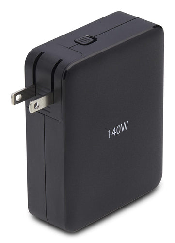 STARTECH.COM 140W USB-C WALL CHARGER, USB-C/USB-A, PD GAN POWER ADAPTER, 2 YR