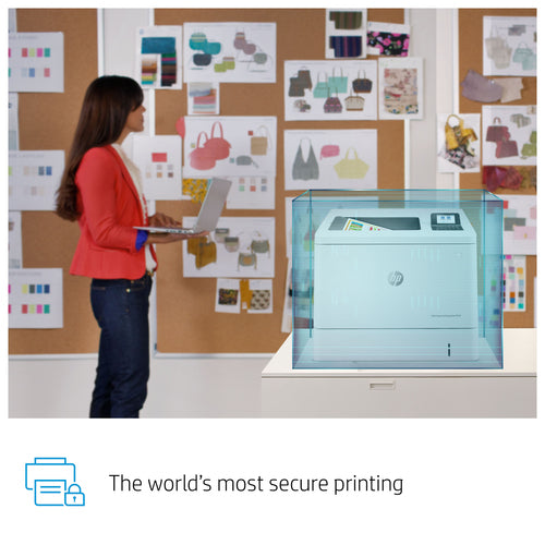 HP 7ZU81A - Clr LJ Ent M554dn Prntr