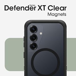 77-97582 - OtterBox Defender XT Magnets - Samsung GS25+ - Dark Side