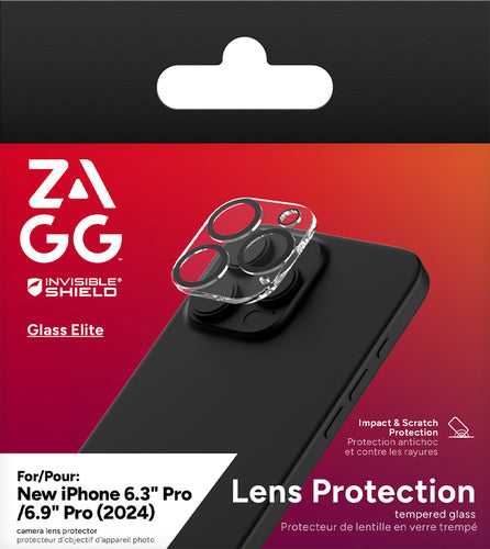Zagg InvisibleShield iPhone 16 Pro/16 Pro Max Cameras Lens Glass Elite Anti-Glare