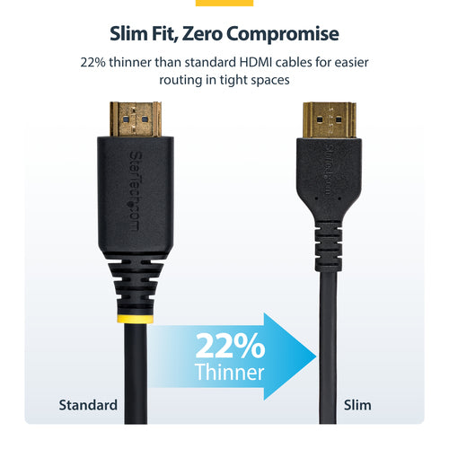 StarTech.com RHDMM1MP - Cable - Premium High Speed HDMI Cable 1m