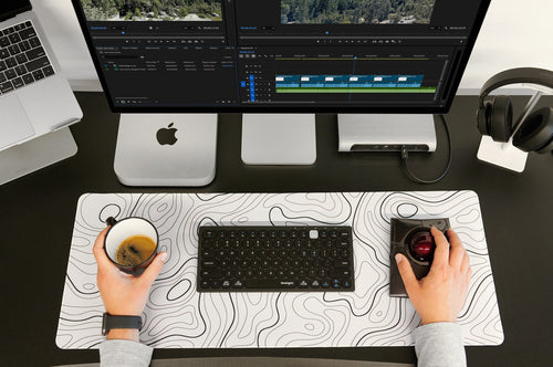 K75502US - KENSINGTON MULTI-DEVICE DUAL WIRELESS COMPACT/TRAVEL KEYBOARD, WIN/IOS/MAC, BLACK, 3Y