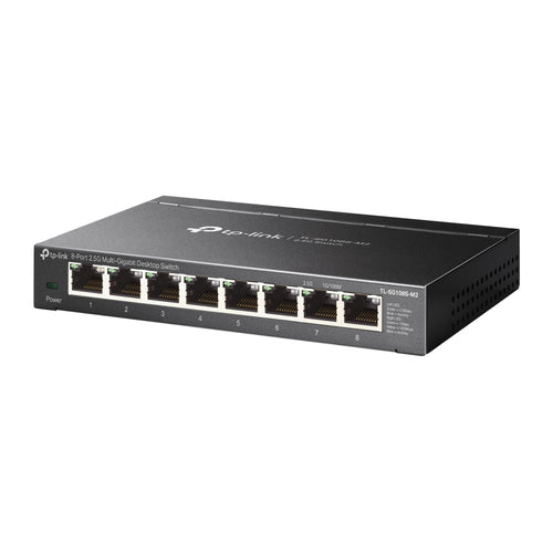 TL-SG108S-M2 - TP-Link SG108S-M2 8 Port 2.5 Gigabit Switch Steel Case