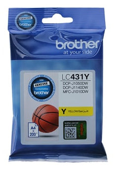 Brother LC431Y - LC431Y YELLOW INK
