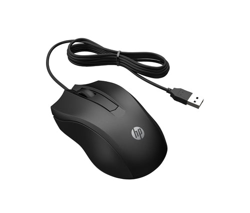 HP 105 Black Wired Mouse -  WHILE STOCK LASTS