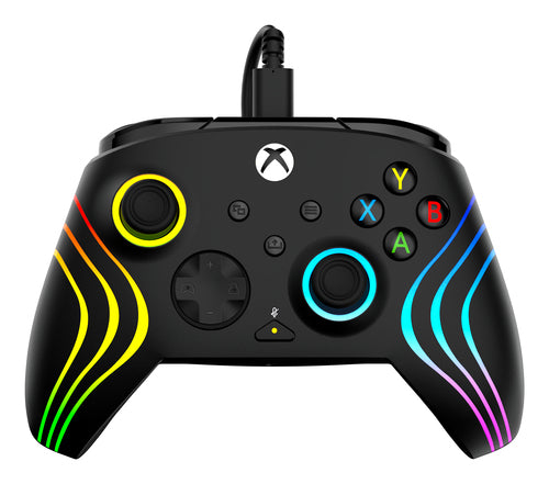 TBC-2002-05 - TURTLE BEACH AFTERGLOW WAVE WIRED CONTROLLER - BLACK XBX