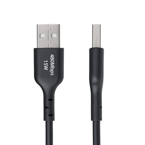 StarTech.com USB2AC15CMBK - 15cm USB-A to USB-C Charging Cable