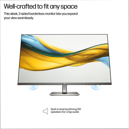 B11W5AT - HP Series 5 524da 23.8 inch FHD Monitor - not VESA compatible - final sale