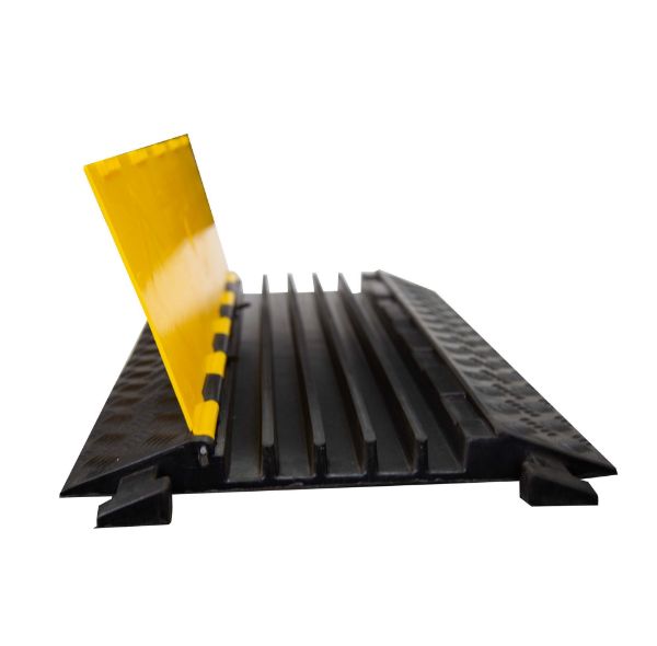DYNAMIX FCP-5CH-910 - 5-Channel Floor Cable Protector Heavy Duty w/ Installation Lid.