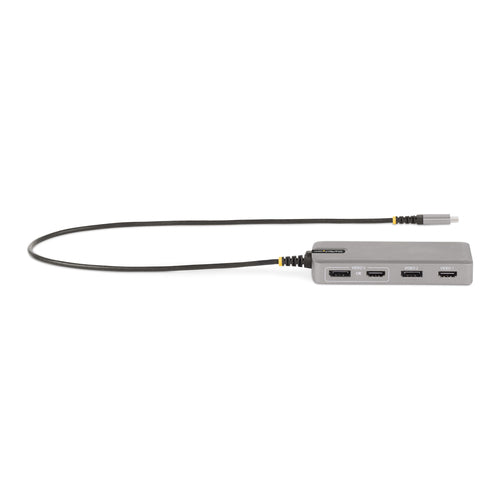 STARTECH.COM USB-C TRIPLE-MONITOR MULTIPORT ADAPTER, PD PASS-THROUGH, GBE 3 YR
