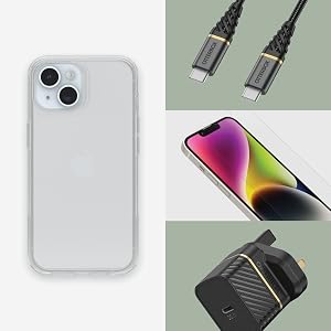 77-93109 - OtterBox iPhone 17e/16e/15 Symmetry MagSafe Clear