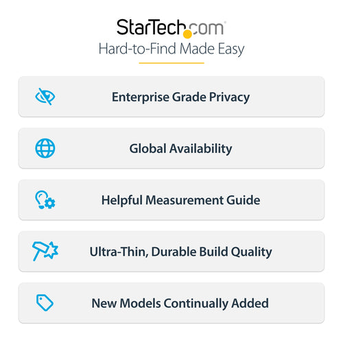 STARTECH.COM 4-WAY PRIVACY SCREEN FOR 13-INCH SURFACE PRO 8/9/X, ANTI-GLARE, 2 YR