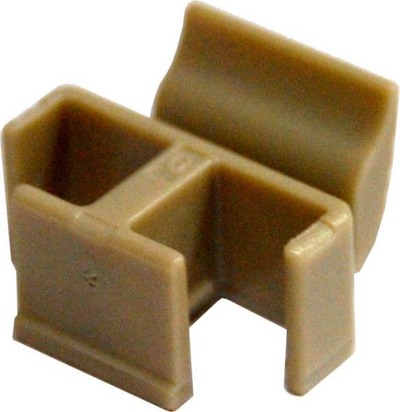 DYNAMIX FL-LC-CLIP - LC Fibre Clip for Duplex Leads duplex leads Beige Colour