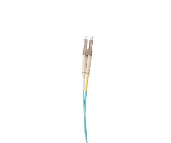 DYNAMIX FL-LCLC50-30 - 30M 50u LC/LC OM3 Fibre Lead Duplex Multimode Aqua LSZH Jacket