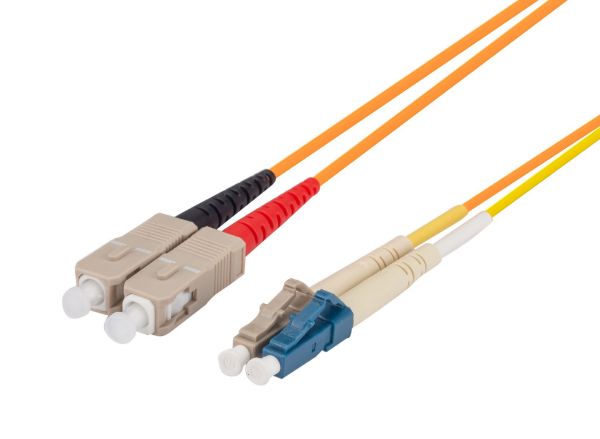 DYNAMIX FMC-SMLC-SC - 2M LC/SC Mode Conditioning Lead Single-mode Transmit on LC
