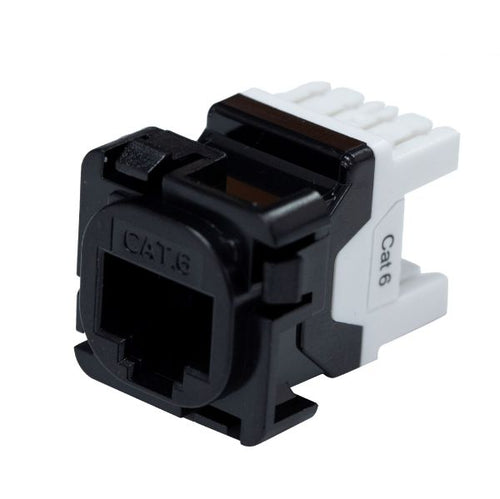 FP-C6-005 - AMDEX FP-C6-005 - Cat6 RJ45 Jack for Face Plates White Recommend for use w/ RJ45 Only T568A Wiring