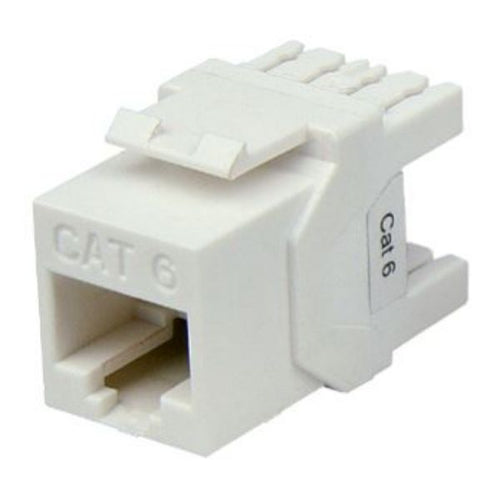 DYNAMIX FP-C6-007V2 - Cat6 UTP Keystone RJ45 Slimline Jack. T568A/B Wiring. 180 Jack