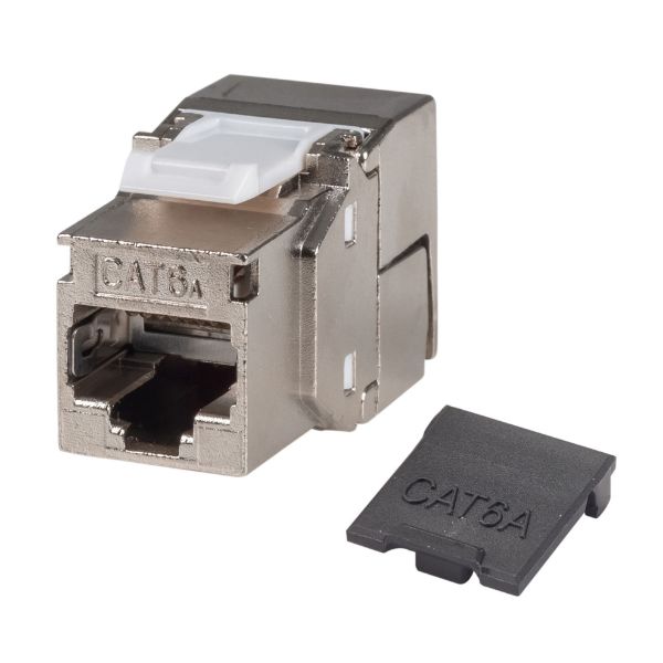 DYNAMIX FP-C6AUGS-06 - Cat6A Shielded Keystone Jack Component Compliant Compatible w/ CT-RAPC6AS06