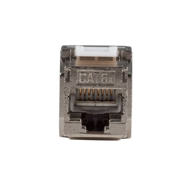 DYNAMIX FP-C6AUGS-06 - Cat6A Shielded Keystone Jack Component Compliant Compatible w/ CT-RAPC6AS06