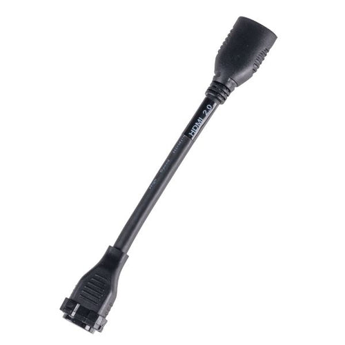 FP-HDMIAMD-BK - AMDEX FP-HDMIAMD-BK - 150mm HDMI Adapter Pigtail High-Speed w/ Ethernet Rated Colour BLACK