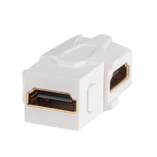 DYNAMIX FP-HDMIRA - HDMI 90 Keystone Jack. High-Speed w/ Ethernet Rated