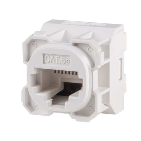 FP-JACK-C5E - Cat5e RJ45 Jack for AMDEX Face Plates. T586A Wiring Only Recommended for use w/ RJ45