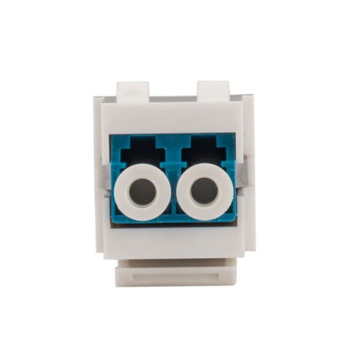 DYNAMIX FP-LCD-SM - LC Duplex Single-mode Slimline Keystone Face Plate Adapter