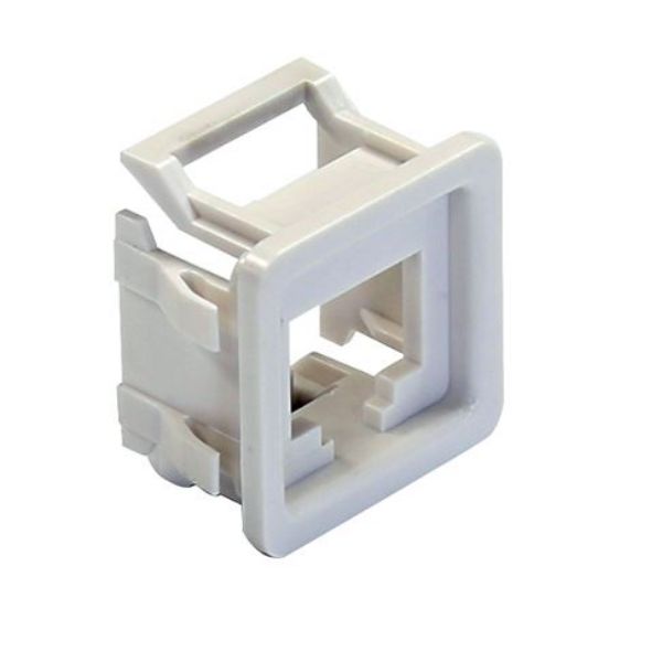 DYNAMIX FP-RJCWH - RJ45 Keystone to PDL600 Series Compatible Modular Clip 10 pack. Colour White