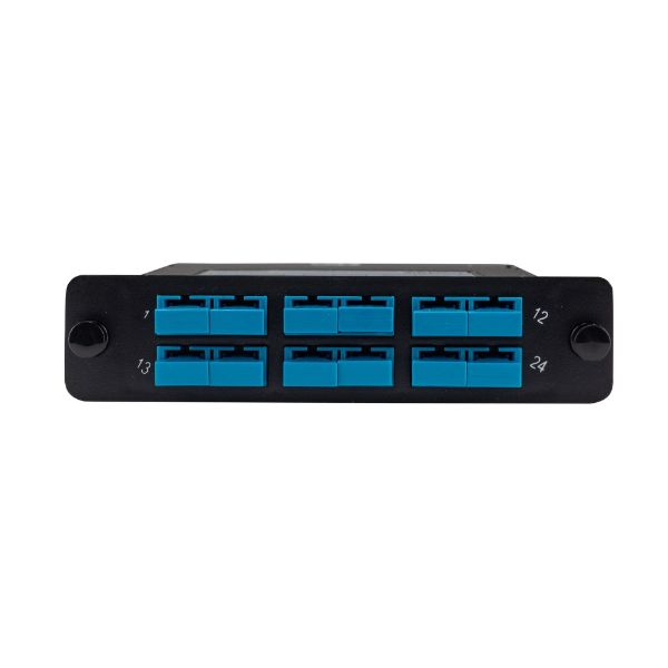 DYNAMIX FPP-MPOSM-LC12 - MPO SM 3 Port LC Quad Single-mode 12 Fibre Cassette Dual Polarity A/C