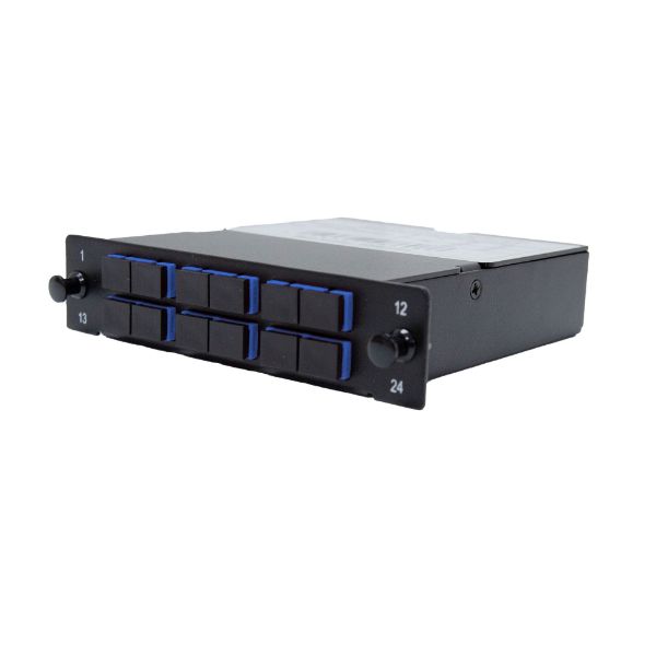 DYNAMIX FPP-MPOSM-SC12 - MPO SM 6 Port SC Duplex Single-mode 12 Fibre Cassette Dual Polarity A/C