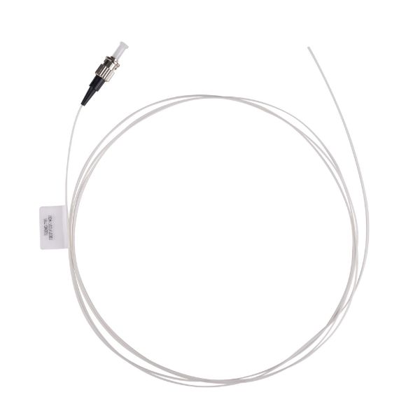 DYNAMIX FPT-OM3ST - 2M ST Pigtail OM3 1x Piece White 900um Multimode Fibre Tight Buffer LSZH Jacket