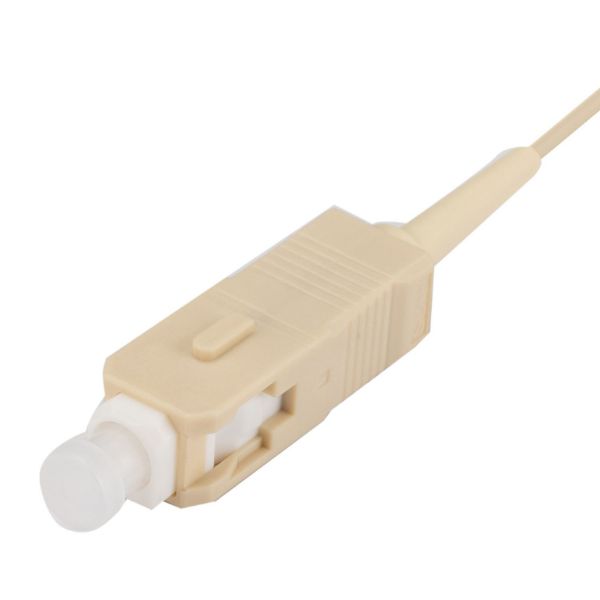 DYNAMIX FPT-OM4SC-12 - 2M SC Pigtail OM4 12x Pack Coloured Coded 900um Multimode Fibre Tight Buffer LSZH Jacket