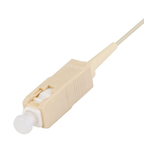 FPT-OM4SC - DYNAMIX FPT-OM4SC - 2M SC Pigtail OM4 1x Piece White 900um Multimode Fibre Tight Buffer LSZH Jacket