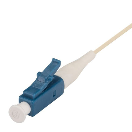 FPT-OS1LC - DYNAMIX FPT-OS1LC - 2M LC Pigtail G657A1 single White 900um Single-mode Fibre Tight Buffer LSZH Jacket