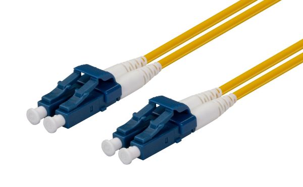 DYNAMIX FSM-LCLC-30 - 30M 9u LC/LC Duplex Sinlge Mode G657A1 Bend Insensitive Fibre Lead Yellow LSZH Jacket