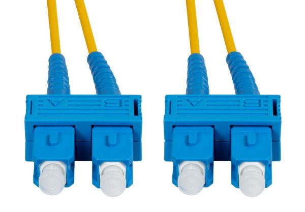 DYNAMIX FSM-SCSC-3 - 9u SC/SC Duplex Sinlge Mode G657A1 Bend Insensitive Fibre Lead Yellow LSZH Jacket