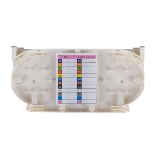FSP05 - DYNAMIX FSP05 - Splice Tray 24FO. Holds up to 12 or 24 Heat-shrink Splice ProtectorS