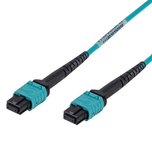 FT-MPOOM3A-30 - DYNAMIX FT-MPOOM3A-30 - 30M OM3 MPO ELITE Trunk Multimode Fibre Cable Polarity A Straight Through Cable